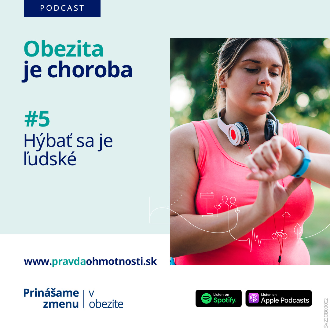obezita je choroba - hábať sa je ľudské