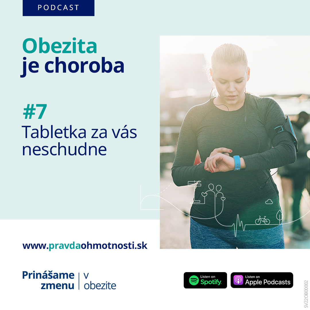 obezita je choroba - tabletka za Vás neschudne