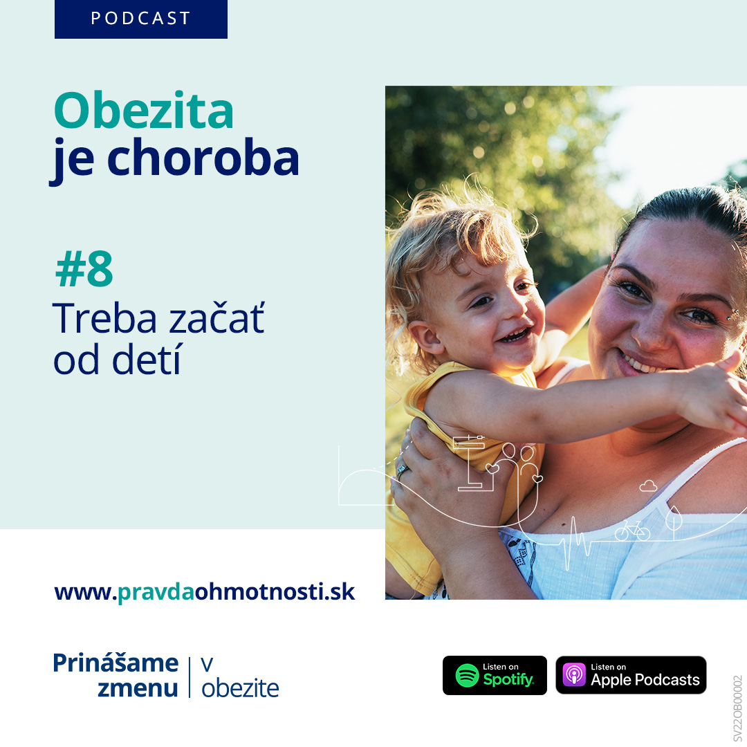obezita je choroba - treba začať od detí